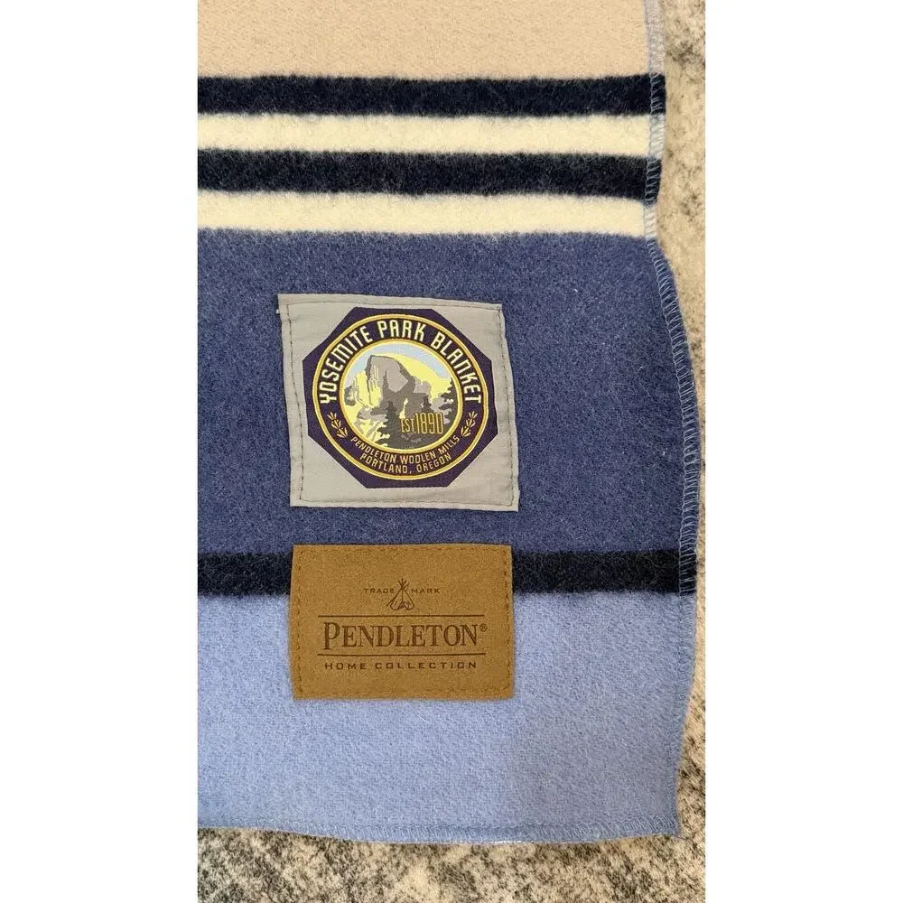 Pendleton Yosemite National Park Blanket 85x90 100% Virgin Wool Made USA NWOT